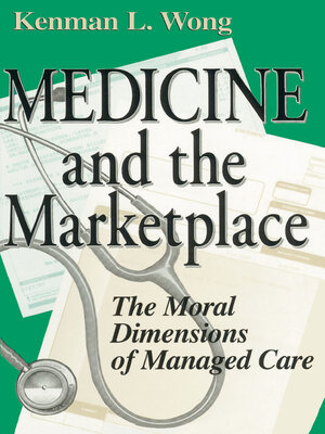cover image of Medicine and the Marketplace